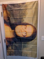 Trailer Park Boys Bubbles Mona Lisa Banner Flag Tapestry 3' X 5' #257