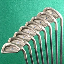 Ping ISI Nickel Blue Dot 3-PW Iron Set Factory U44 Silver Graphite Seniors