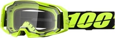 100% 50059-00004 Armatic Goggle Neon Yellow - Clear Lens
