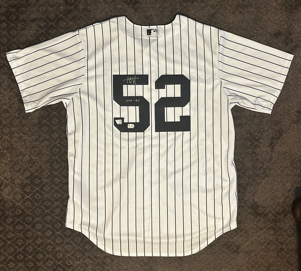 CC Sabathia INSCRIBED "HOF" Fanatics Authentic Autographed Nike Jersey Yankees - Image 2 of 4