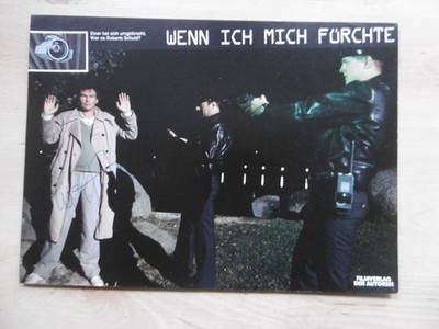 Horst Buchholz autograph signed A4 lobbycard ''If I'm afraid''