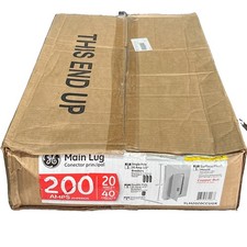 NEW!! GE 200A 20/40 Main Lug Indoor Load Center Panel w/ Breakers - TLM2020CCUGK