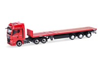 Herpa 319508 Man Tgx Gx Teletrailer-Sattelzug Scholpp