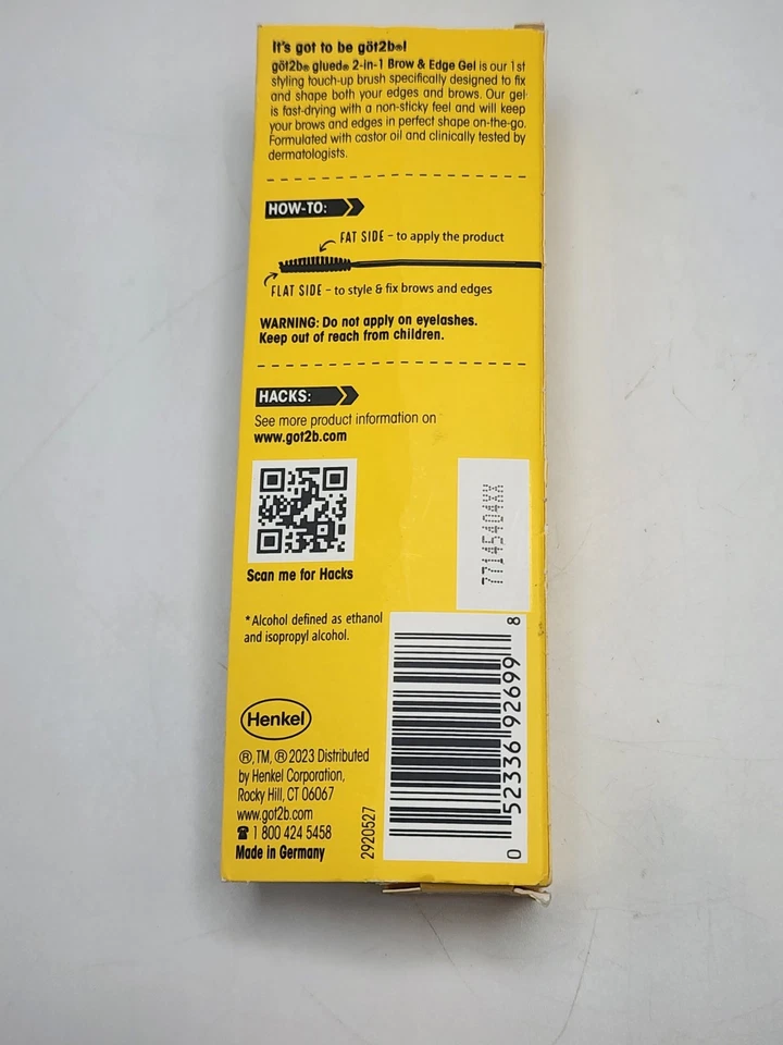 GOT2B glued 4 Brows & Edges, 2in1 Brow Gel & Hair Mascara * - Image 2 of 3