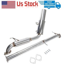 Stainless Catback Exhaust Muffler Header For Mazda Miata Mx5 Eunos 89-97 1.6 1.8 Stainless Catback Exhaust Muffler Header For Mazda Miata Mx5 Eunos 89-97 1.6 1.8