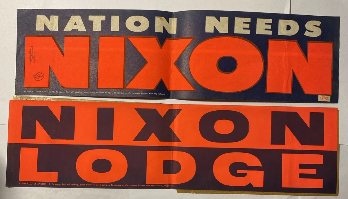 Richard Nixon 1960 US Presidential Candidate Collectibles for sale