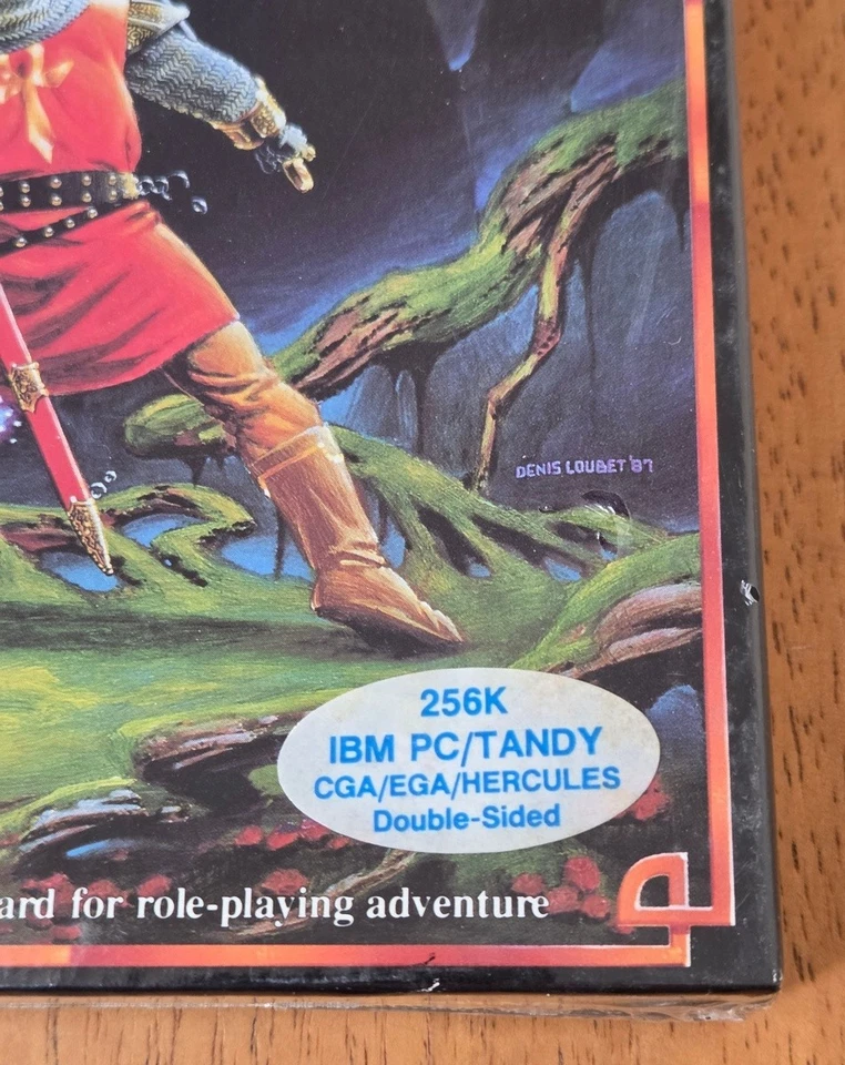 New Sealed Ultima V Warriors of Destiny IBM PC Big Box Game Complete Origin Map - Image 4 of 4