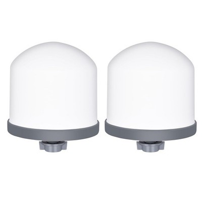 Ceramic Dome Water Filter Cartridges 2 Pack 0.2 Micron for Sediment Removal