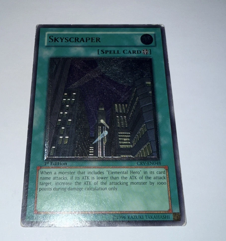 Yugioh Skyscraper CRV-EN048 1st Edition Ultimate Rare (MP) - Image 2 of 4