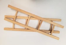 Pair of 18.5" Oak Pedal Car Ladders (2)