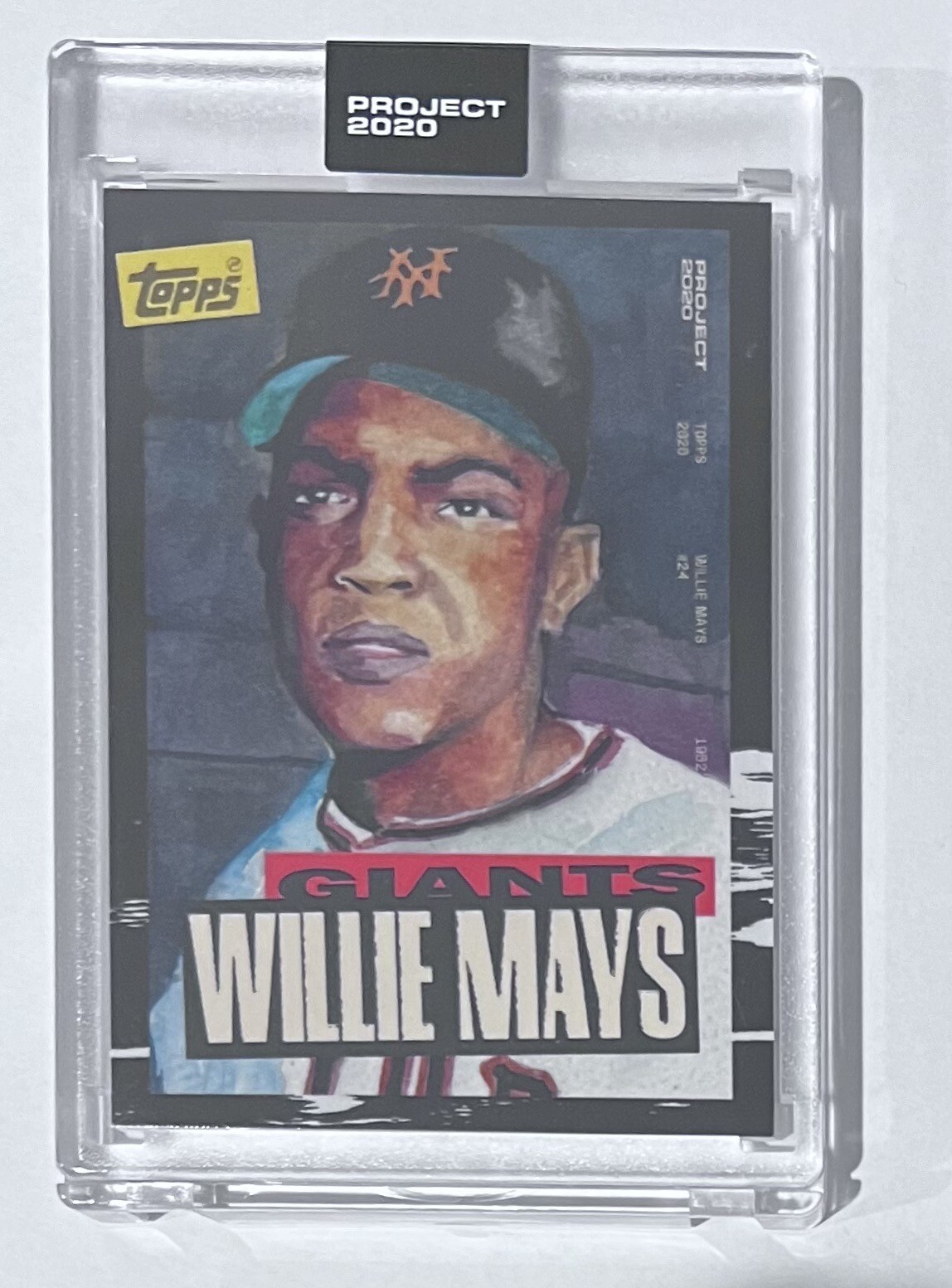 Topps PROJECT 2020 Willie Mays 1952 by Jacob Rochester Card #101 Giants PR/10568