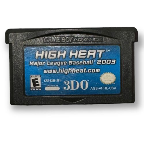 Game Boy Advance High Heat Major League Baseball 2003 TESTÉ et fonctionnel - Photo 1/2