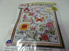 Design Works FLORAL ABC Counted Cross Stitch Kit  16" x 20"