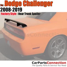 Painted Trunk Spoiler For 08-19 Dodge Challenger WS2-PS2 BRIGHT SILVER MET