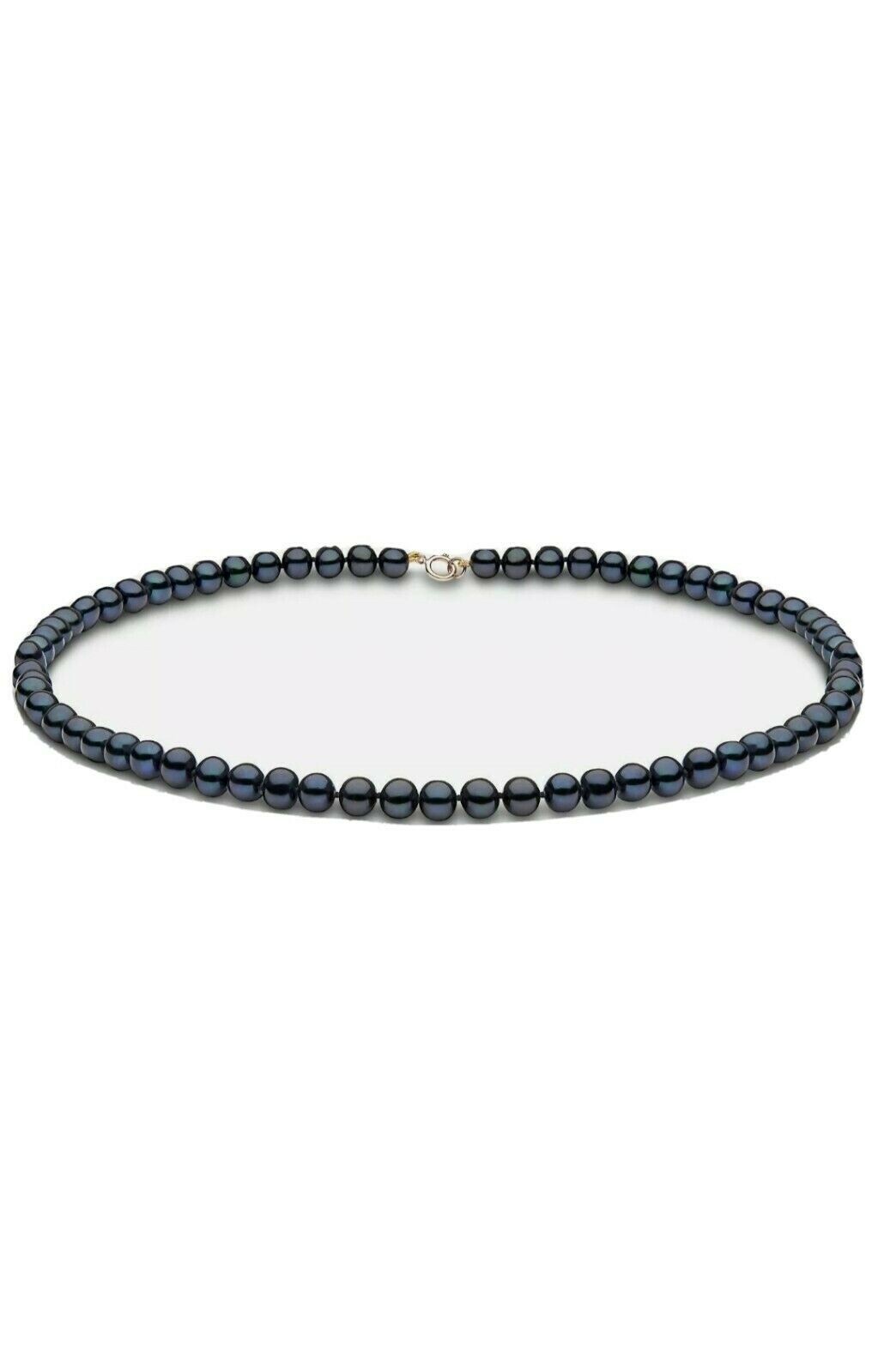 9ct yellow gold & peacock Freshwater Pearl Bracelet, RRP £99.99 image 4