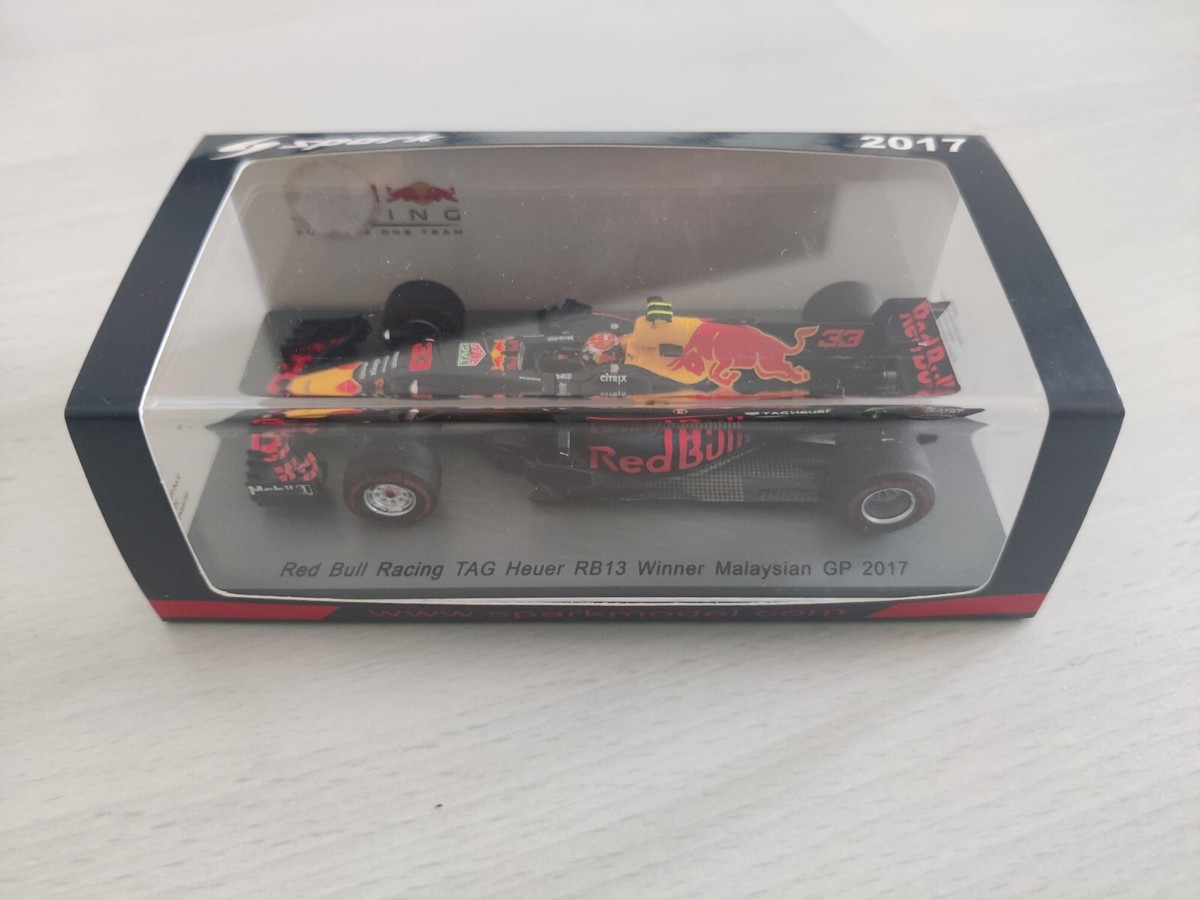 F1 Red Bull RB13, Verstappen, Winner Malaysian GP 2017