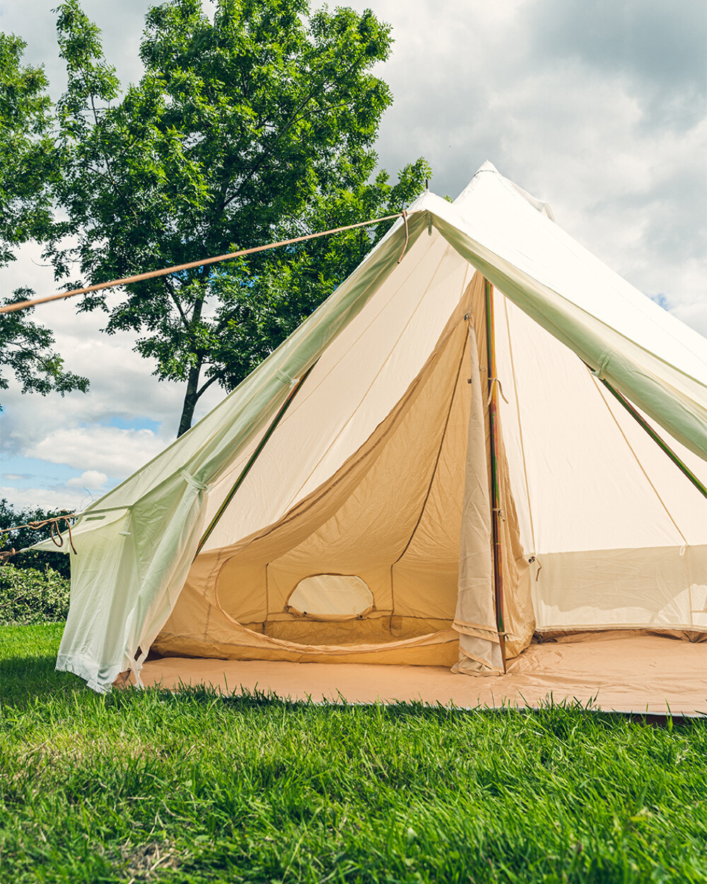 Bell Tent Quarter Inner for 4M Kokoon / Polycotton Bell Tent