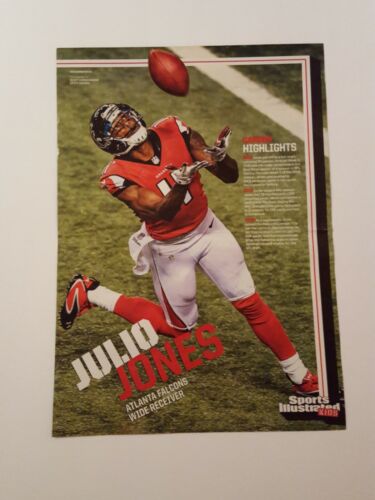 2015 Julio Jones Jose Bautista Sports Illustrated For Kids Poster 15x11  - Picture 1 of 3