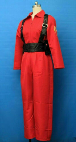 Team fortress 2 Red Pyro Cosplay Costume customizable - Afbeelding 1 van 5