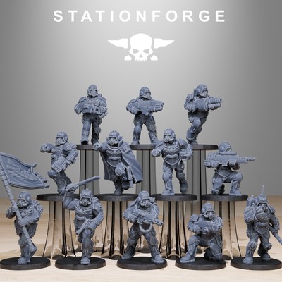 Station Forge - GRIMGUARD ELITES 3d Resin Printed