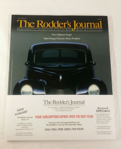THE RODDER'S JOURNAL #15 SPRING 2001 HOT ROD CUSTOM CARS ERIC CLAPTON'S COUPE - Bild 2 von 8