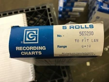 25 ROLLS Graphic Controls Recording Chart Paper Roll GC-20638