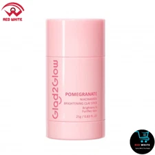 Glad2Glow Pomegranate Brightening Clay Stick Mask Face Cleansing 25gr