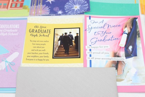 Graduation Random Card Lot of 109 Cards & 3 Envelopes Hallmark Greeting HUGE - Picture 15 of 18