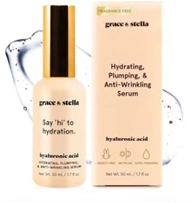 NEW Grace and Stella Say 'Hi' to Hydration! Hyaluronic Acid Serum 1.7 fl oz