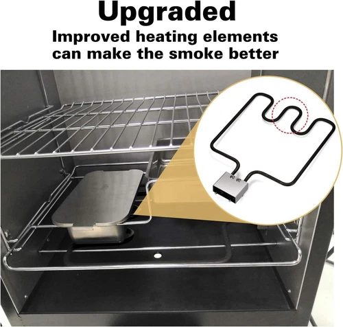 1500W Electric Smoker & Grill Heating Element Replacement Part w/Controller SAFE - Picture 2 of 8