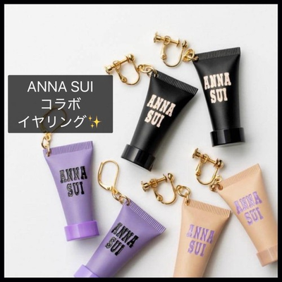 #ad Anna Sui x Theater Products Tube Earrings Women Collaboration Rare Anime Model L $75.26
