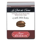 J HERBIN BOTTLED FOUNTAIN PEN INK 30ML CAFE DES ILES