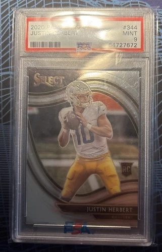 2020 Panini Select - Field Level Justin Herbert #344 (RC)