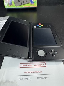 Nintendo New 3DS (Black Friday) Super Mario Edition Handheld System - Black CIB
