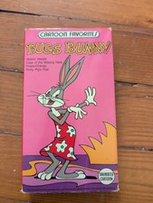 Looney Tunes Cartoon Favorites Bugs Bunny VHS Video Tape VTG Hare Porky Pig