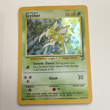 Scyther 17/130 Base Set 2 Holo Rare Unlimited English 1999 WOTC pokemon on eBay