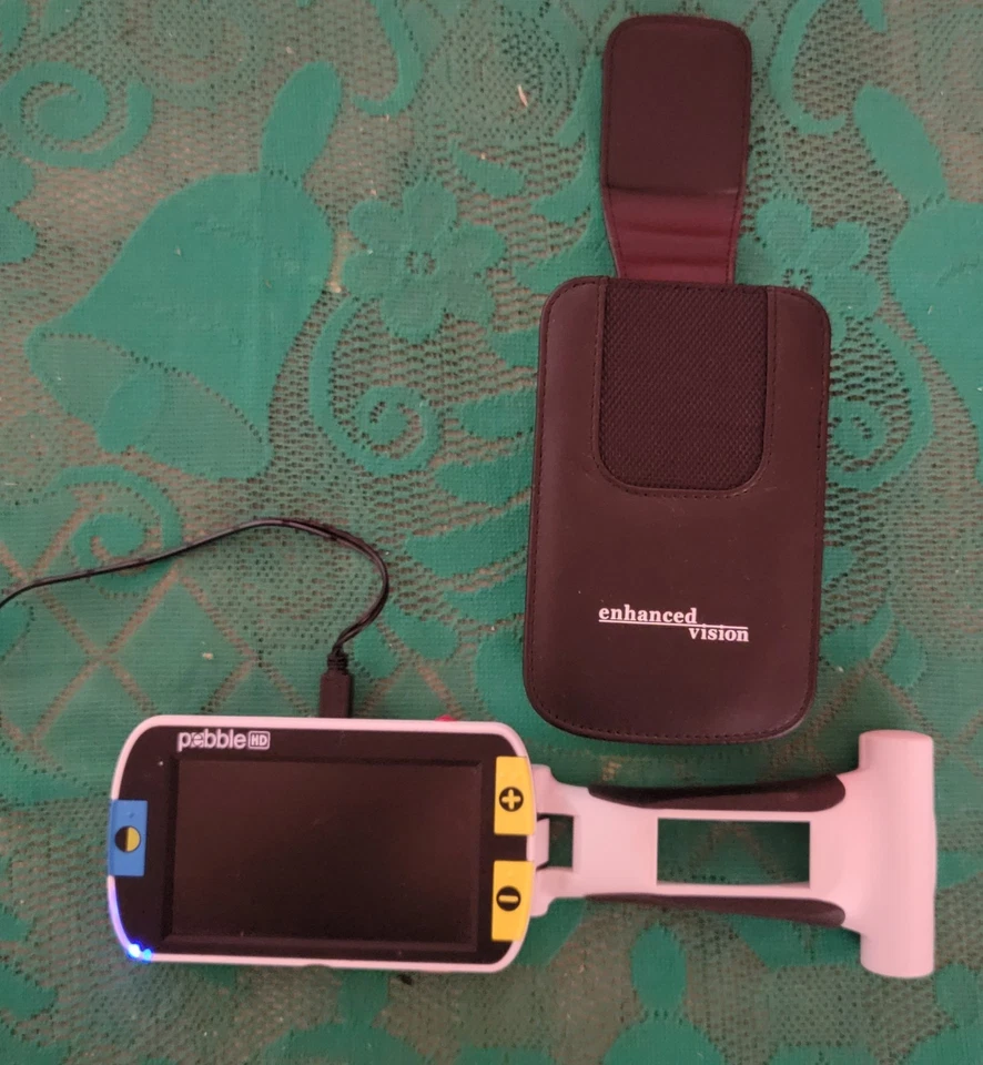 Enhanced Vision Pebble HD EASY Portable Magnifier 4.3" screen - Image 2 of 4