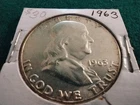 1963-P Franklin Half Dollar Silver Really Nice Coin Full Bell Lines See Pictures