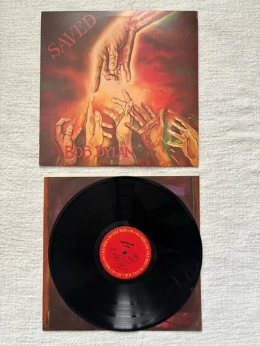 RARE OLD ROCK MUSIC RECORD ALBUM ~ BOB DYLAN ~ ORIGINAL VINTAGE VINYL LP  1980