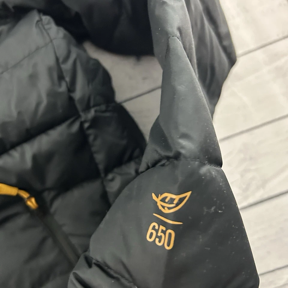 NEW L.L. Bean Downtek 650 Down Hooded Winter Jacket Men's 3XL Black $149 - Image 4 of 4