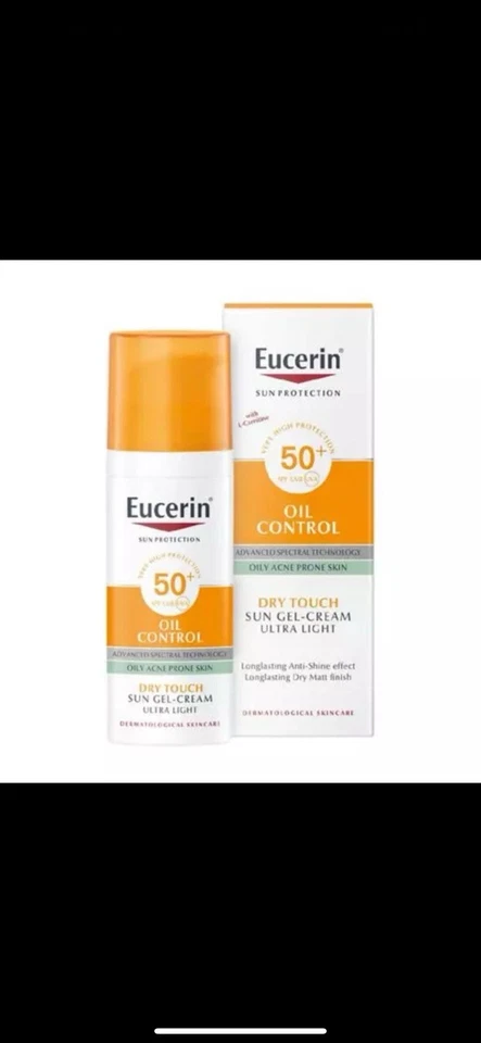 Eucerin Oil Control Sun Gel-Cream Dry Touch SPF50+ 50ml