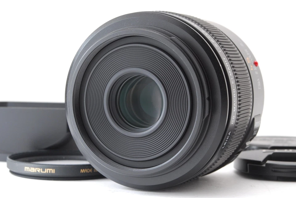 【MINT】Panasonic LUMIX LEICA DG MACRO ELMARIT 45mm f/2.8 ASPH MEGA O.I.S Lens - Image 2 of 4