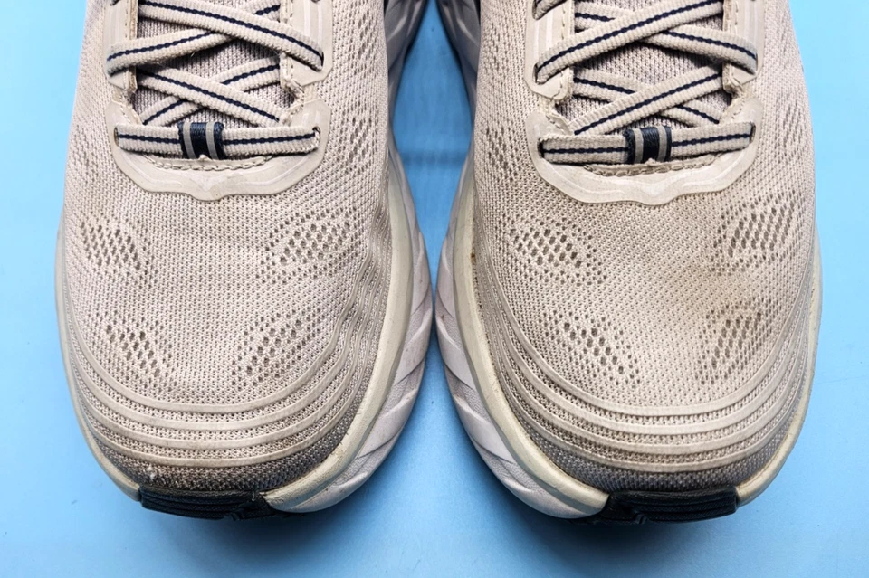 Hoka One One Women’s Bondi 6 Wide Gray Athletic Running Shoes Sneakers Size 8D - Image 4 of 4