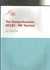 ATI Comprehensive NCLEX RN Review 20th Twentieth Edition Nursing Workbook