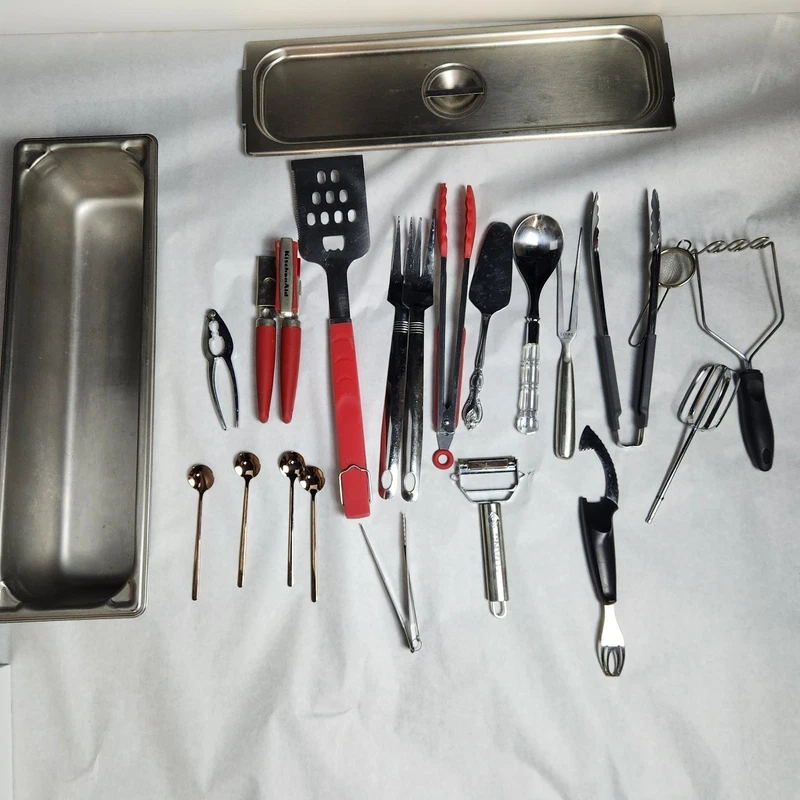 Vollrath Hotel Pan KitchenAid Can Opener Utensil Lot