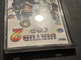 Virtua Cop 2 (Sega Saturn, 1996) CIB Complete w/ Manual & Reg Card Tested Works!