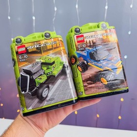 LEGO Racers 8302 & 8303 Sealed Sets &ndash; Rod Rider & Demon Destroyer