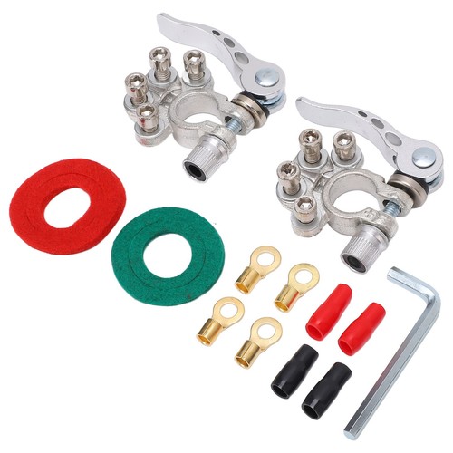 ˜4 Way Battery Terminal Connectors Quick Release Disconnect For Cars - Picture 10 of 22