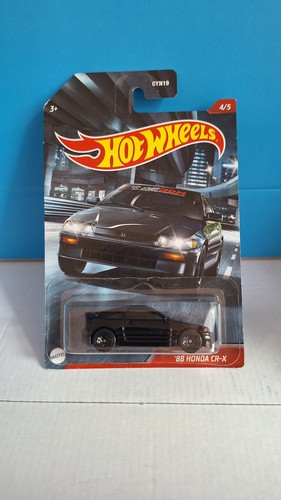 hot wheels 88 honda crx schwarz 4/5
