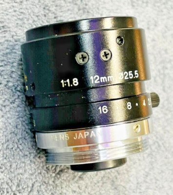 Tamron Objektiv 1:1.8 12mm 25.5 Macine Vision Bildverarbeitung